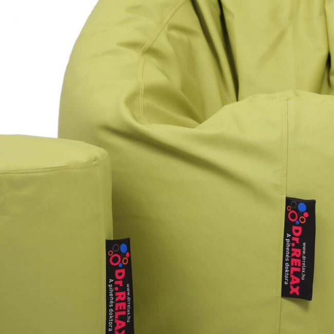 Dr.Relax Comfort babzsák textilbőr - zöld