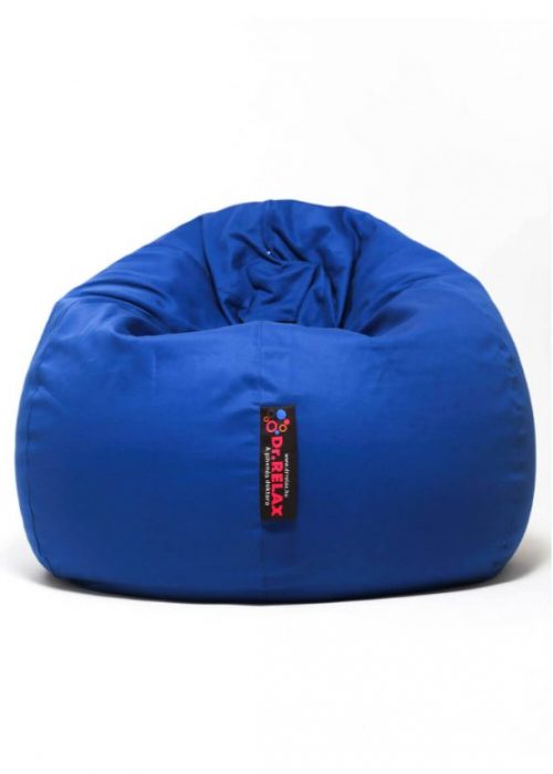 Dr.Relax Babzsákfotel Pamut Kék