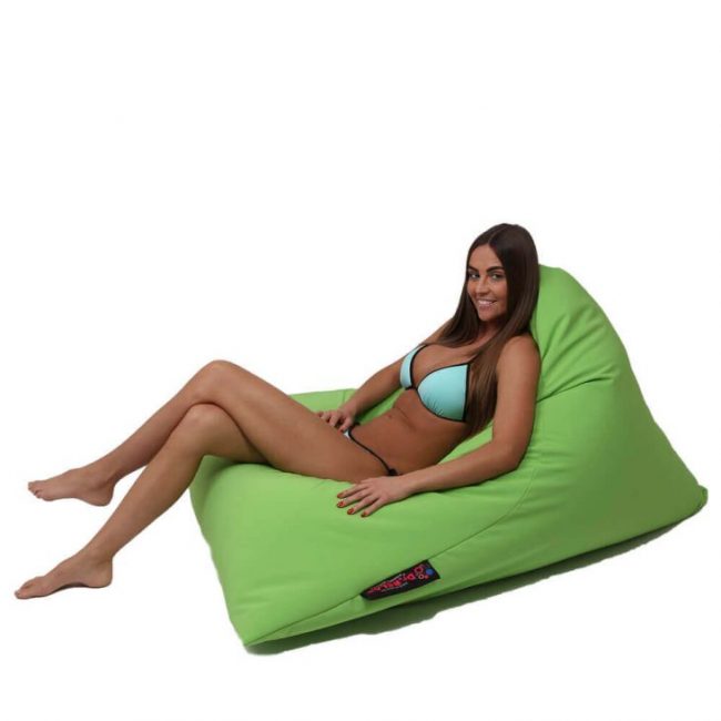 Dr.Relax Chill sportszövet babzsákfotel zöld