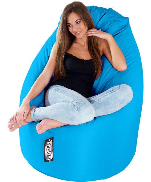 Comfort kültéri babzsákfotel türkizkék